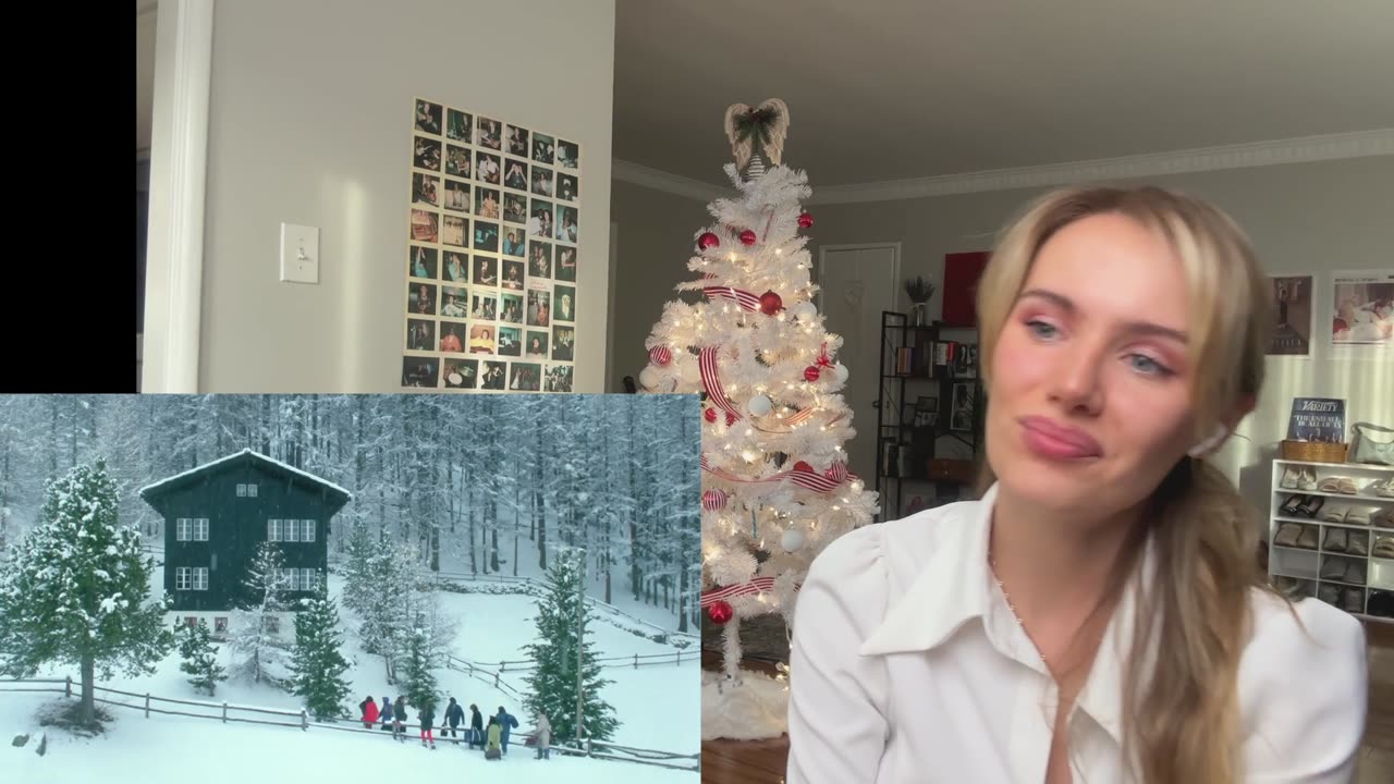 Wham-Last Christmas!! Russian Girl First Time Hearing!!