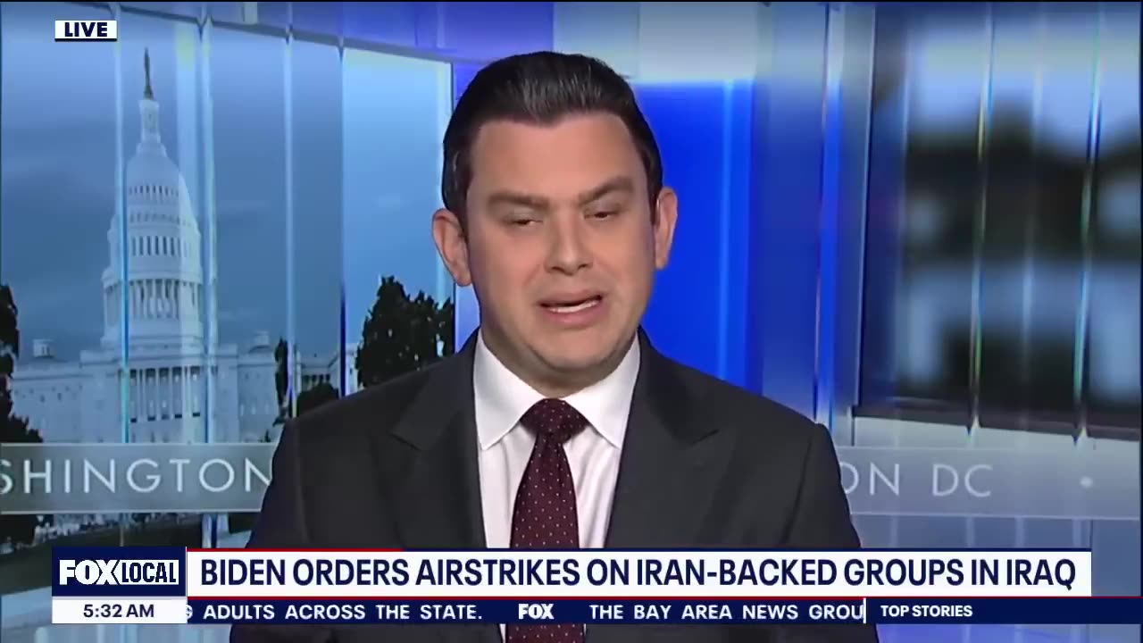 President Biden orders airstrikes on Iran after US troops injured in drone attack