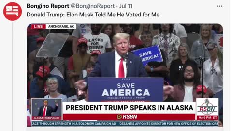 Donald Trump and Elon Musk Exchange Insults