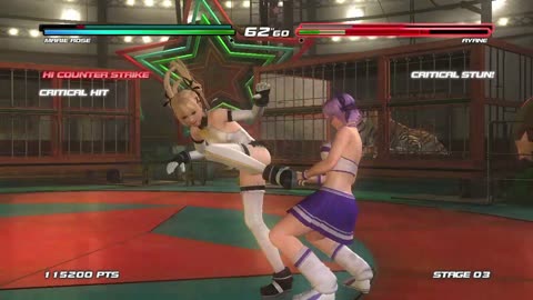 Marie Rose + Honoka vs Rachel + Ayane
