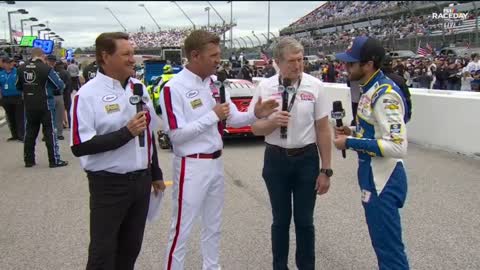 BILL ELLIOTT CHASE ELLIOTT PRE RACE INTERVIEW - 2022 GOODYEAR 400 NASCAR CUP SERIES AT DARLINGTON