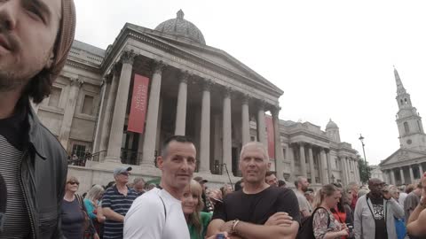 Trafalgal London Protest 24 July 2021 Ep1