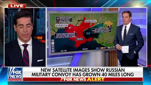 Jesse Watters 2/28/2022 - Russian convoy could be enough manpower to ‘circle’ Kyiv