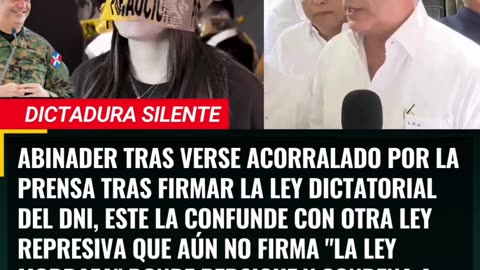 EL PRESIDENTE LUIS ABINADER ,PRESIDENTE DICTADOR DOMINICANO AGENDAS 20-30 ONU