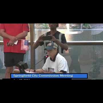 Springfield Ohio Commission Meeting "Shame on you!"