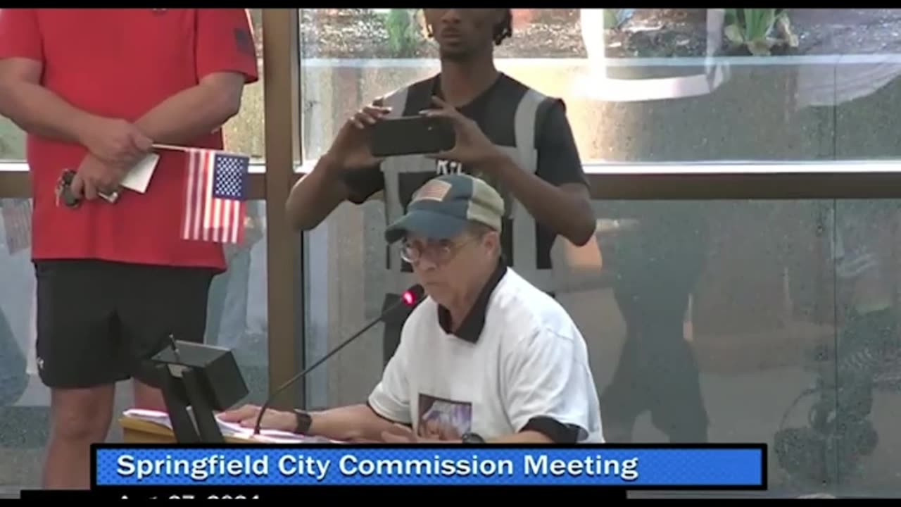 Springfield Ohio Commission Meeting "Shame on you!"