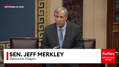 'We Sat Side By Side'- Jeff Merkley Remembers Late California Sen. Dianne Feinstein