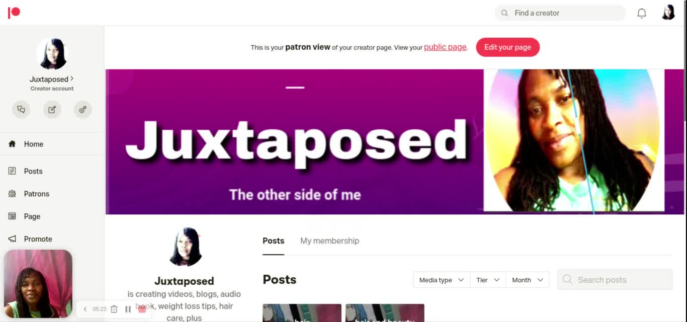 Invitation To Be One Of My Patrons (see description)