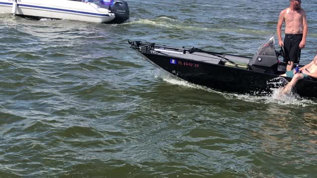 God Bless the USA Trump Boat Parade