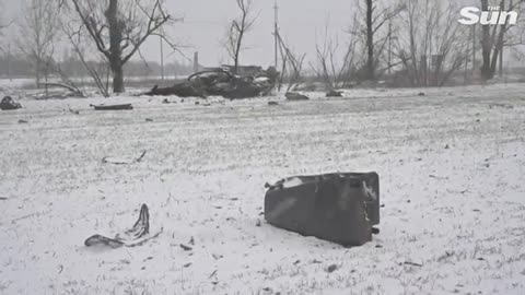 Missile hits Kharkiv as Ukrainian army destroy launchers and stand guard in city