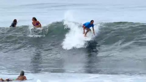4K Surfers Surfing Nice Waves | Free Stock Video Footage