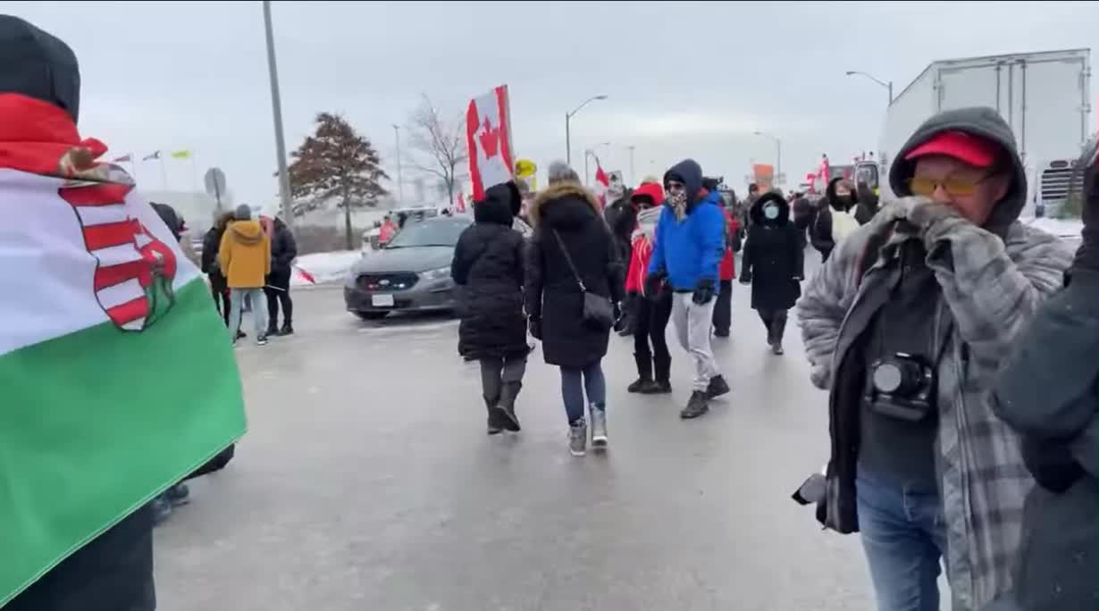 En route-18 Les supporteurs