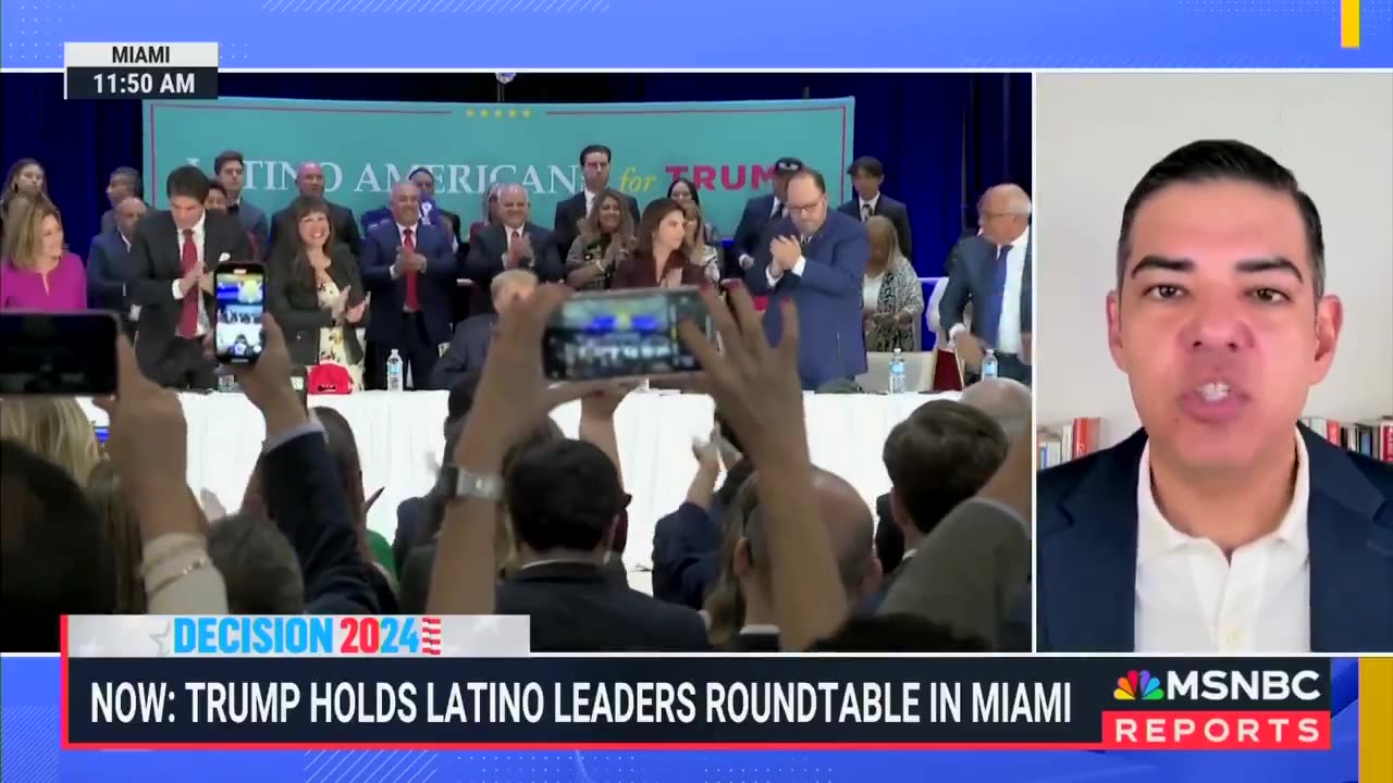 TOP HARRIS SURROGATE: "TRUMP IS NO FRIEND OF LATINOS" 😤 // LATINOS: STANDING OVATION FOR TRUMP