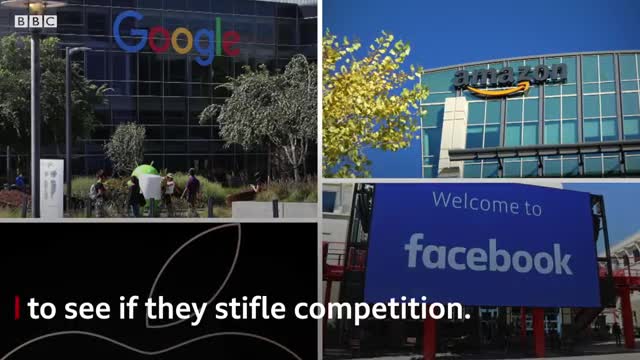 How much power does tech 'big four' have - BBC News