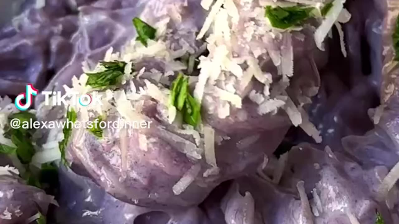 Purple pasta