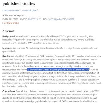 Fluoride is as effective as the Covid "vaccine"