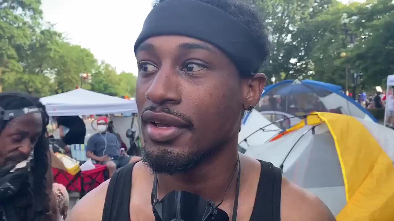 This guy is meant to be a former marine. He may well be. Who cares right.