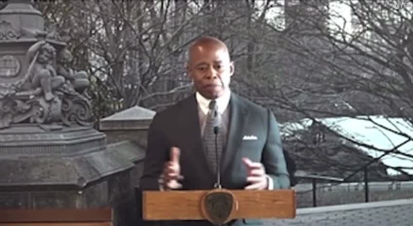 NYC Mayor Eric Adams credits the mandates for saving the NBA’s season.