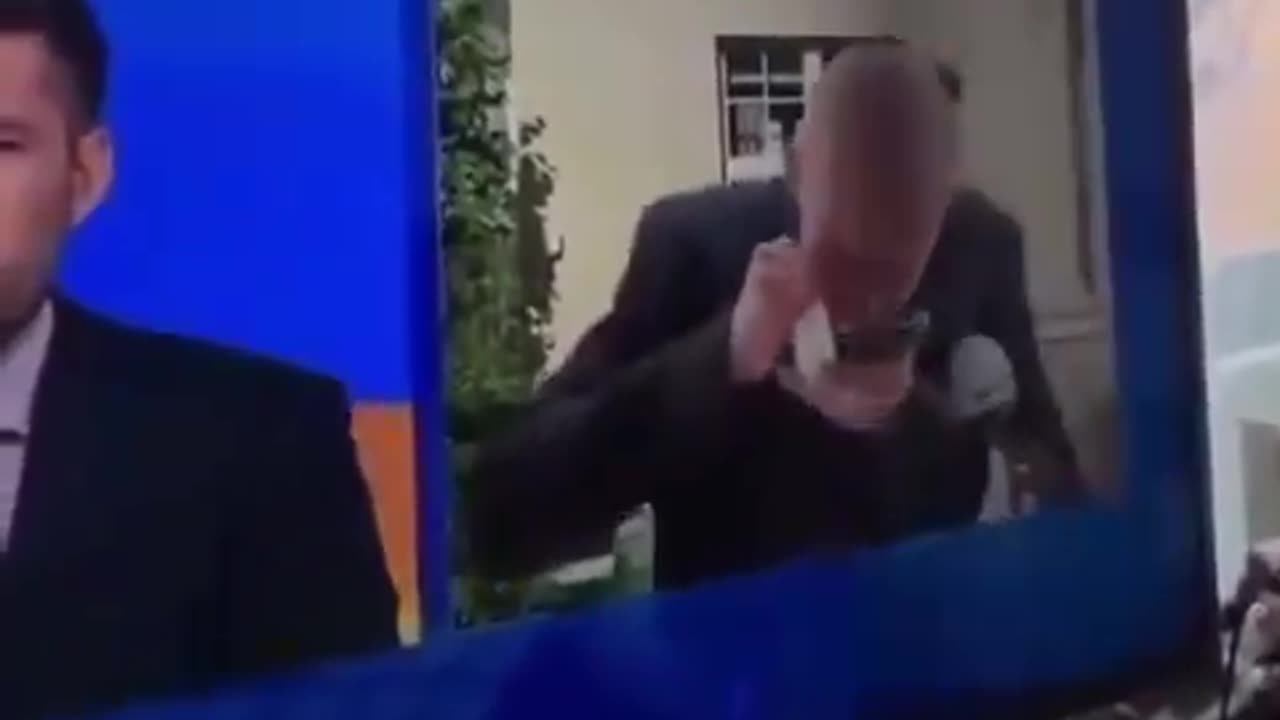 Man Appears to Use Cocaine on Live TV in Ukraine