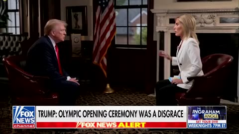 Donald Trump on the Olympics: “I thought the opening ceremony was a disgrace”