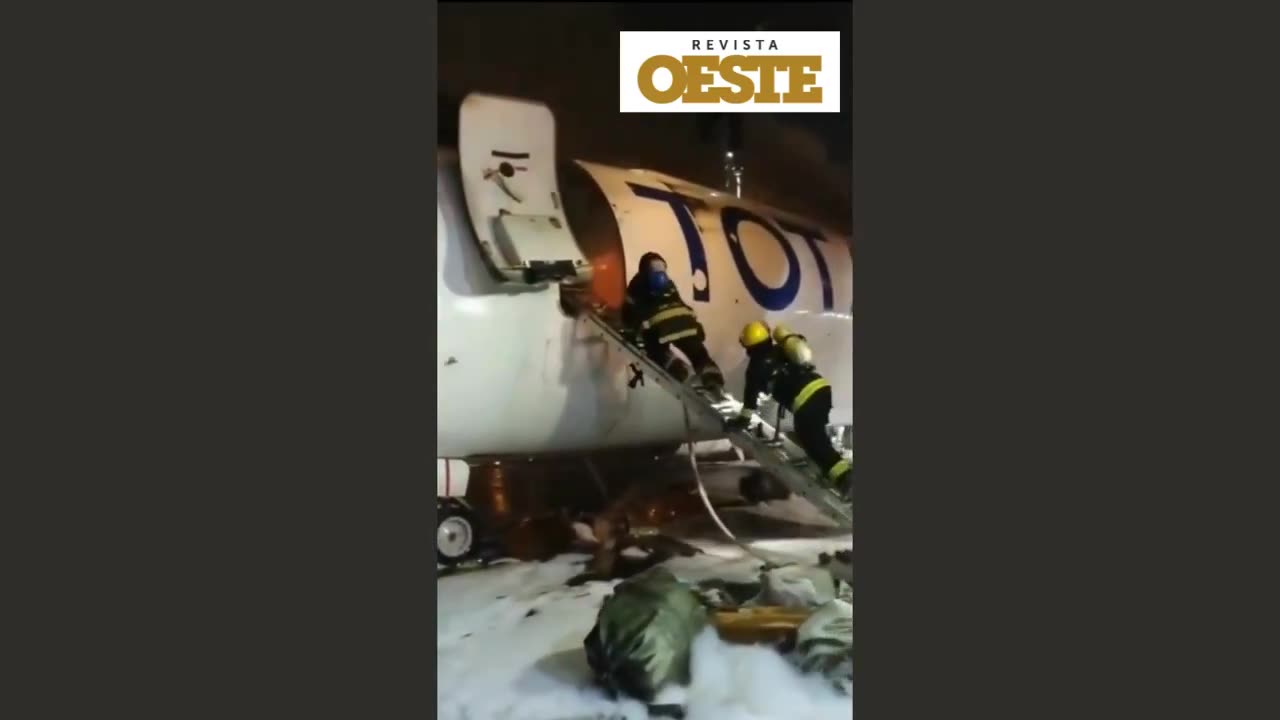 Revista Oeste - Um avião cargueiro da Total Cargo fez um pouso de emergência no Aeroporto de Guarulhos