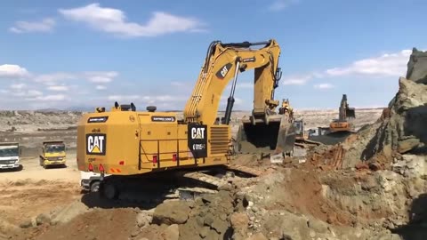 Excavator grinding series #excavator#engineering vehicle _3 (10)