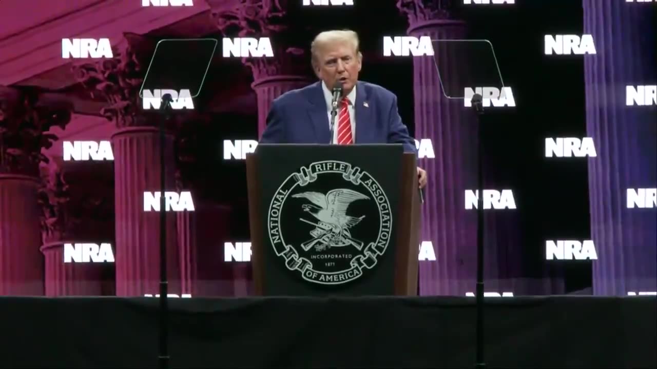 President Trump Speaks to 153rd Annual NRA Meeting in Dallas, Texas