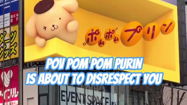 POV POM POM PURINISABOUT TO DISRESPECT YOU