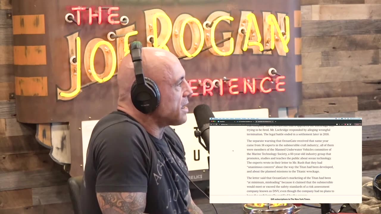 The OceanGate CONTROVERSY! Joe Rogan & Brian Simpson #jre