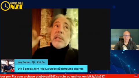 Paula Schmitt - Após live c Pepe Escobar, o Brazil 247 (171) foi correndo deletar o trecho em q ele diz q a 'vacina' da Pfizer matava.