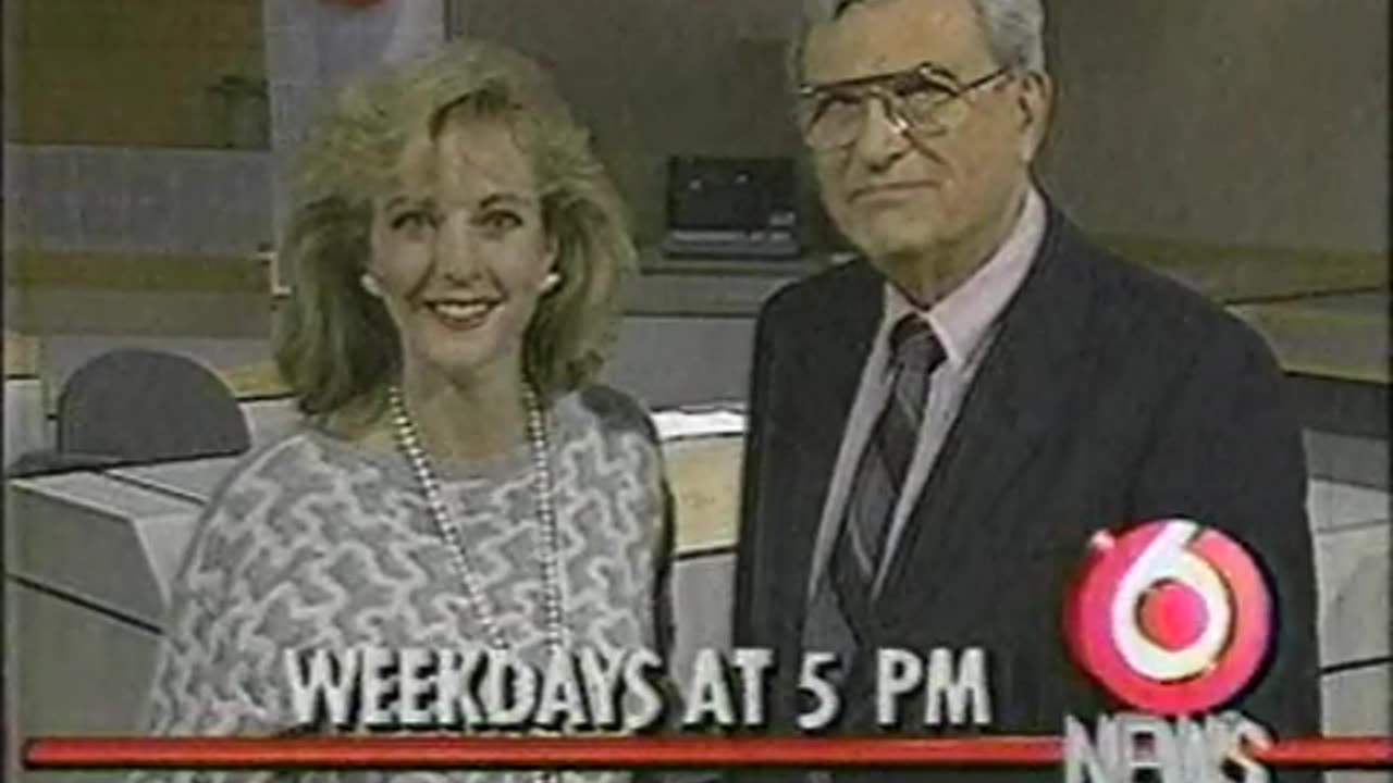 1988 - Howard Caldwell & Barbara Lewis WRTV Indianapolis News Promo