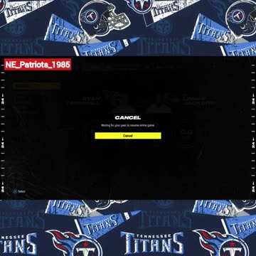 Baltimore Ravens User Got Up Out Of My Game Quick 😂 #madden24 #tenesseetitans #shorts