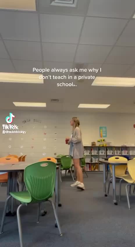 When a teacher prays!