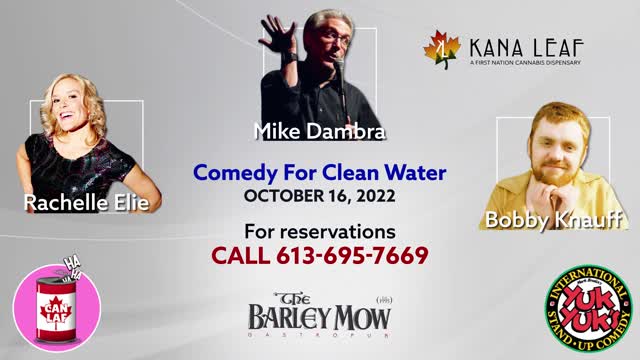 Comedy for Clean Water- Best Fundraiser in Ottawa 2022