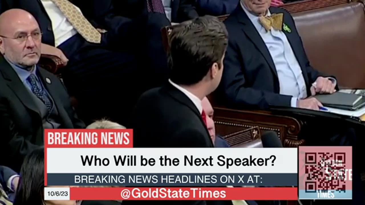 GST - News-BREAKING NEWS: Matt Gaetz Teases the Next Speaker's Identity!