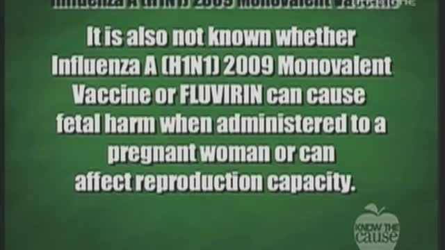 Dr. Roby Mitchell - Medical Doctor Retracts H1N1 Vaccine Advice After Reading Insert: