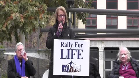 SA Rally for Life Saundra Decker (Abortion Hurts, God Heals) Jan 22, 2022 #2