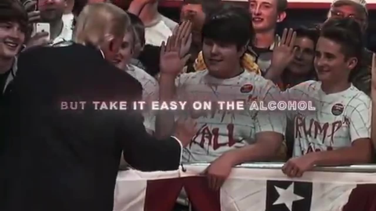 President Trump's advice to young people