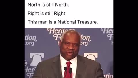 Clarence Thomas - North is still North and right is still right