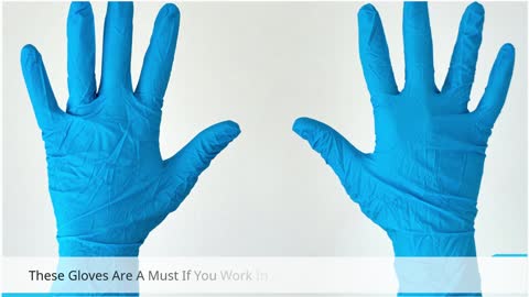 Aloe Nitrile Gloves
