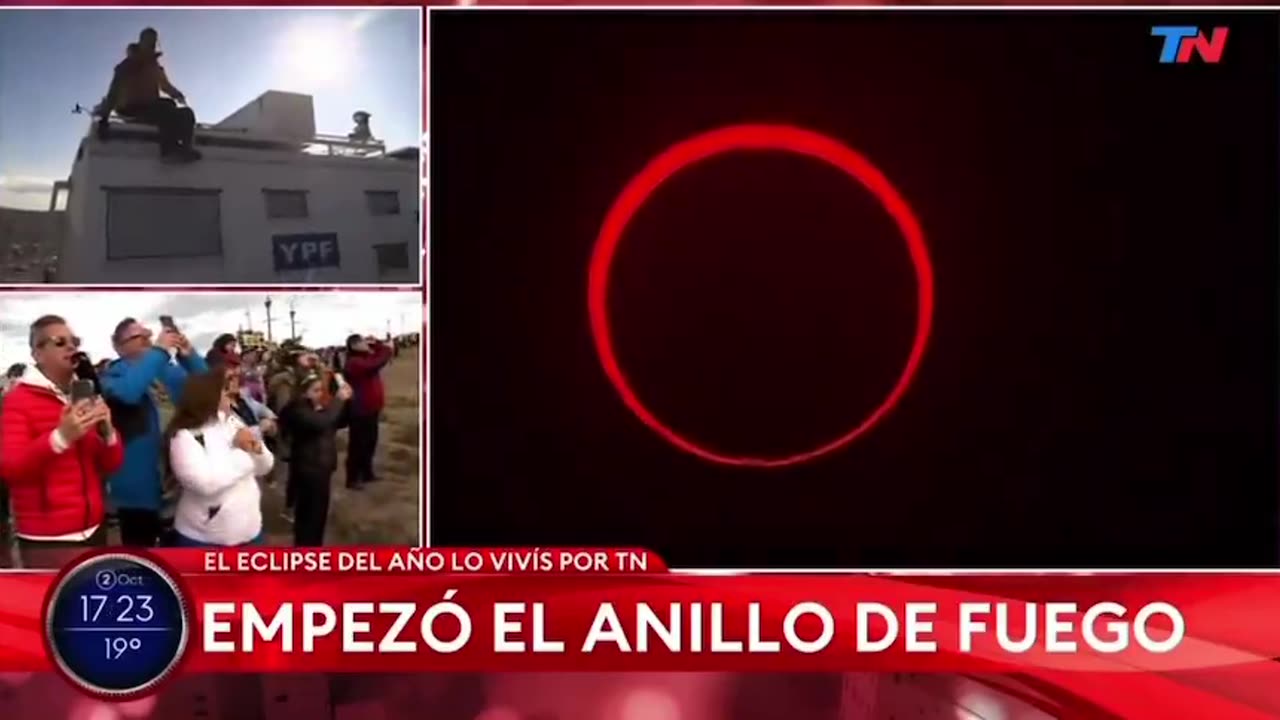 Full Solar Eclipse - South America October 2, 2024