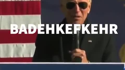 How To Speak Bidenese