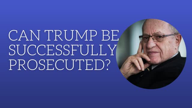 Can Trump be successfully prosecuted?