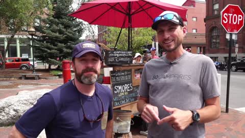 The Marshmallow Cart In Portland Maine Gourmet Marshmallow Food Truck