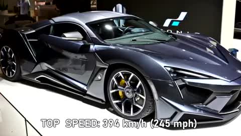 Top ten most expensive car