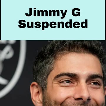 Jimmy Garoppolo Suspended For Two Games