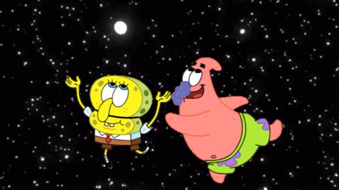 SpongeBob And Patrick Are Pretending To Be Imposters In Space 💫