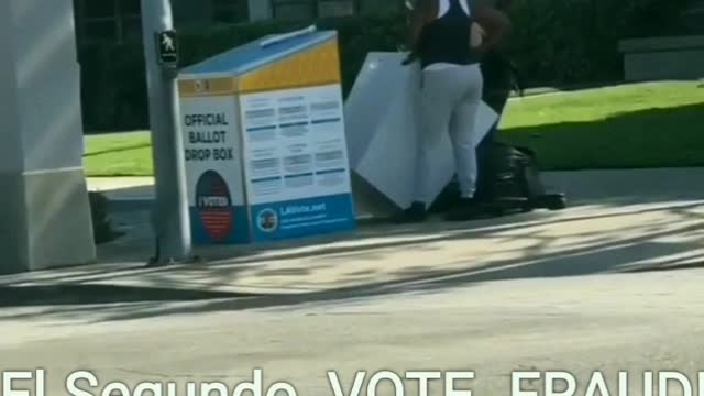 Voter FRAUD! El Segundo, California 11-04-20