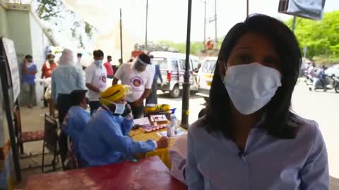 The situation in India's capital "NEW DELHI," Is terrifying.