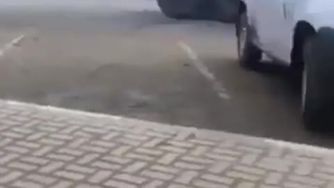 Russia attacks Ukraine - city Sumy, russian truck "Ural"